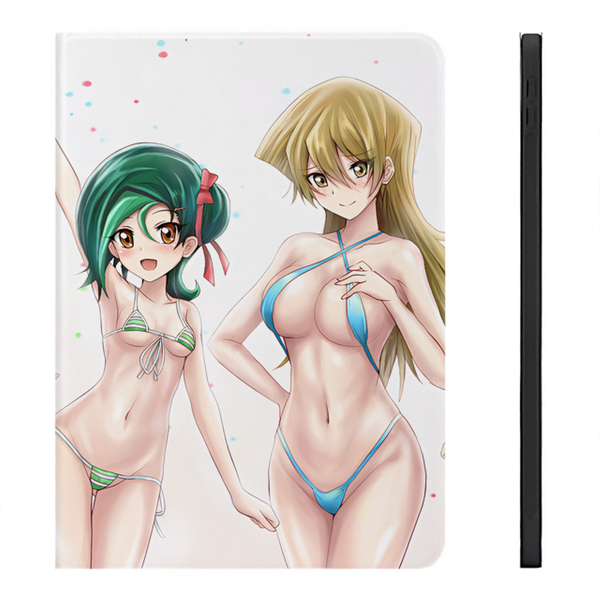 （画像用） 遊☆戯☆王 Yu-Gi-Oh! IPadケース ペンホルダー付き ブックスタイルデザイン